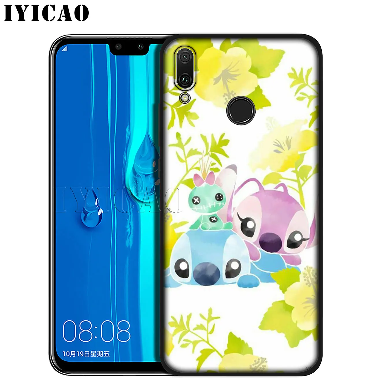 IYICAO мультяшный Лило Ститч Мягкий силиконовый чехол для телефона Huawei Mate 30 20 10 Pro Nova