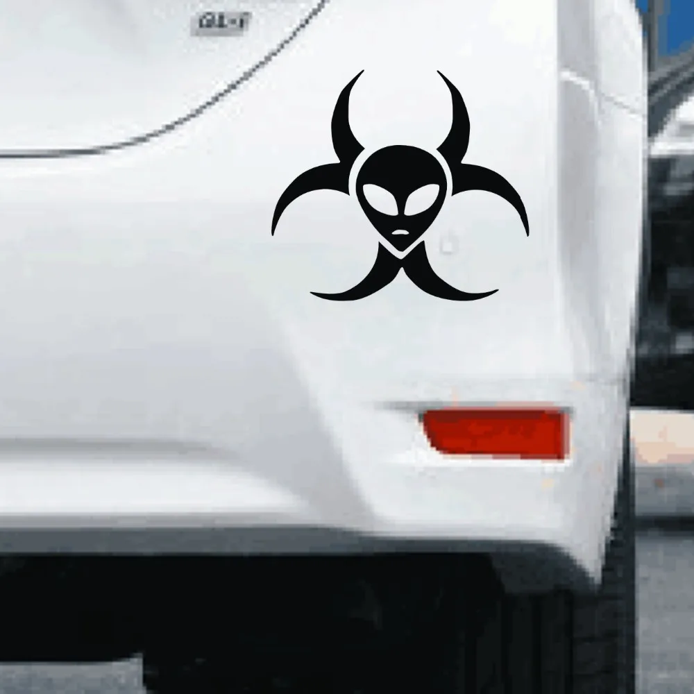 Забавные автомобиль персонализированные наклейки стикеры biohazard внеземной |