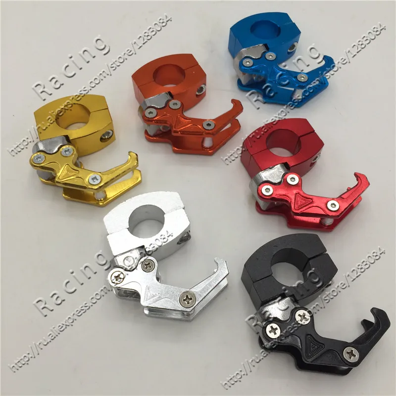 

CNC Aluminum Universal Holder Hook Motorcycle Bike Carry Cargo Helmet Bag Package Bottle Hanger Hook Brand New Free Shipping