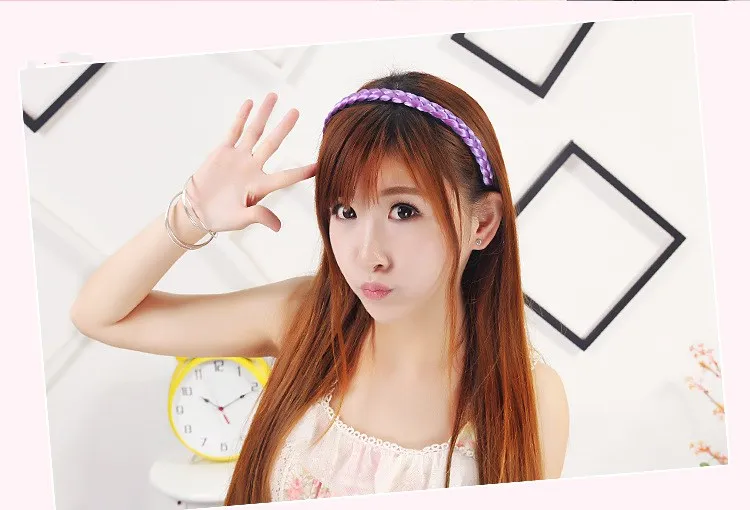 1 шт. модный мужской женский унисекс черный волнистый обруч для волос повязка на