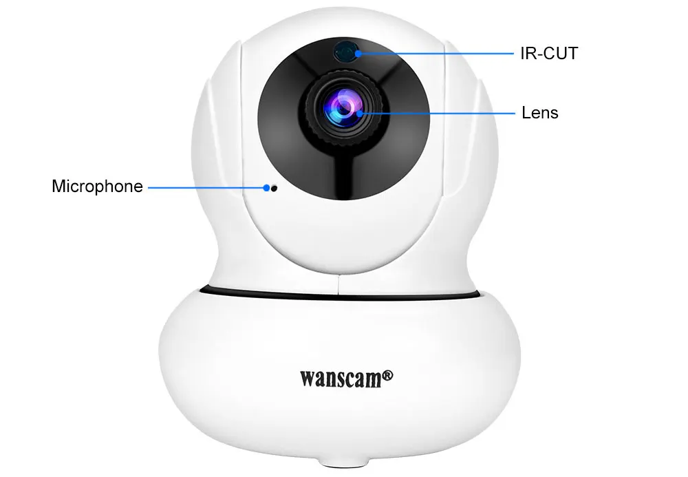Беспроводная ip-камера Wanscam 1080 P, wifi, видео дверной звонок, сетевая CCTV камера наблюдения, ночное видение, обнаружение движения, детский монитор