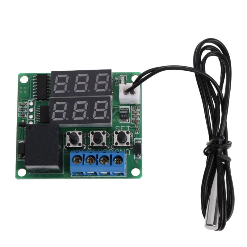 W1209S DC 12V Мини-Термостат Регулятор-50-120 C цифровой регулятор температуры