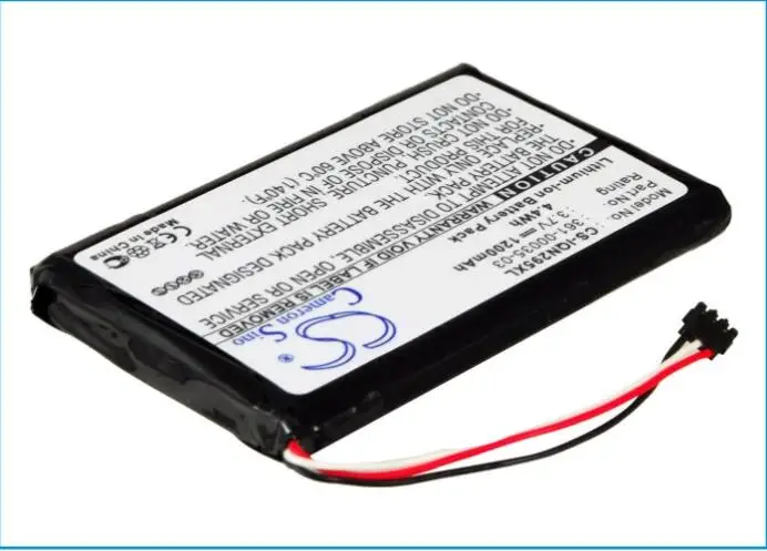 Аккумулятор Cameron Sino 1200 мАч для GARMIN 010 01316 00 A3AVDG03 Nuvi 2405 2405LT 2447 LMT 2447LT 2455LMT 2455LT 2457