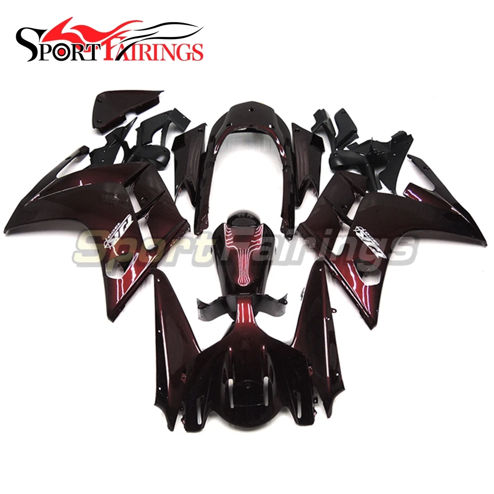 

Complete New Fairings For Yamaha FJR 1300 2002 2003 2004 2005 2006 ABS Plastic Motorcycle Fairing Kit Bodywork Dark Red Fittings