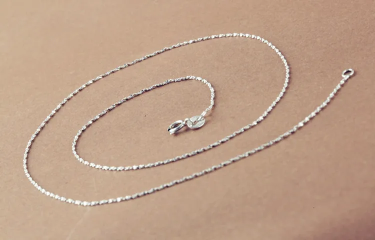 Серебряное ожерелье с цепочкой сделай сам ключица ювелирное изделие из