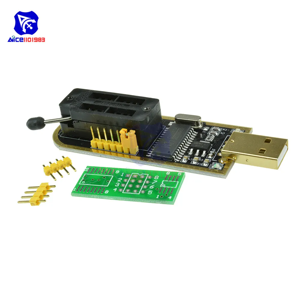 Diymore USB программатор WCH341A серия 24 EEPROM Writer 25 SPI Flash BIOS плата модуль к TTL 5 в 3 драйвер