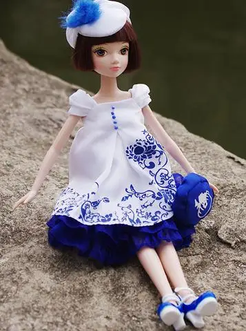 Китайская Кукла курн для девочек игрушки 7-я годовщина #1122 Игрушки Дети хобби