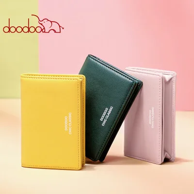DOODOO женские кошельки Маленький модный бренд кожаный кошелек для женщин женская