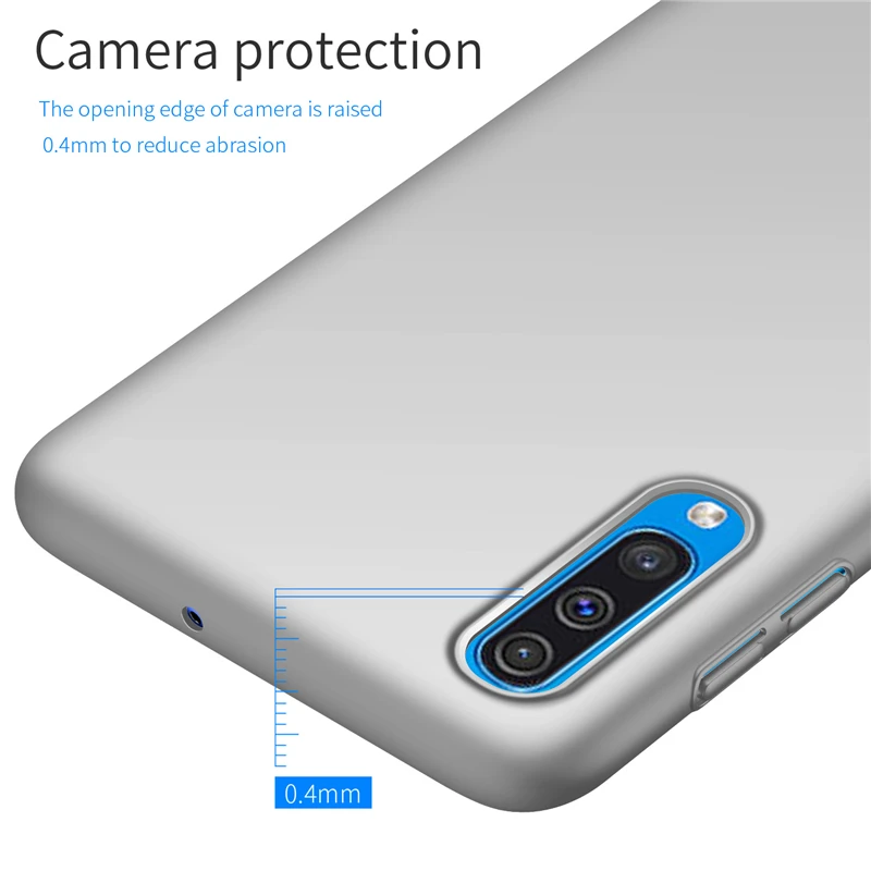 Toraise For Samsung Galaxy A10 A30 A50 A70 Case Cover Ultra thin Hard PC Matte Back Cases A40 |
