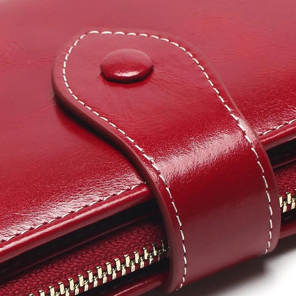 100% Genuine Leather Women Short Wallet Female Small Walet Fashion Lady Mini Zipper Money Bag Vallet Coin Purse Card Holder | Багаж и