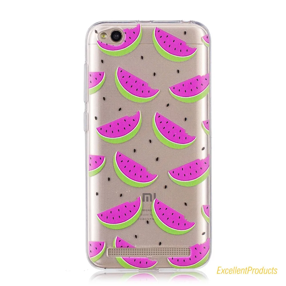 Для Coque Xiaomi Redmi 5A мягкий чехол из ТПУ Kawaii с принтом силиконовый для телефона caso