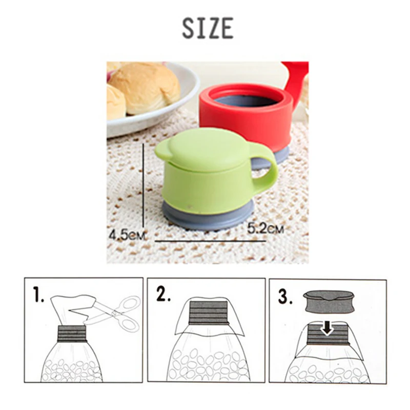 Пакет для хранения еды QuickDone многофункциональная Герметичная крышка пищевых