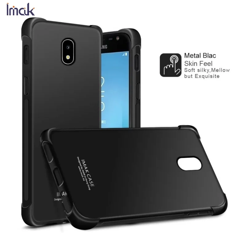 IMAK Для samsung Galaxy J5 Pro шелковистой анти-капля мобильный корпус ТПУ + Экран Защитная