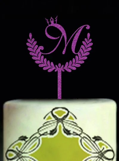 Блестящий оригинальный Топпер для свадебного торта на день рождения