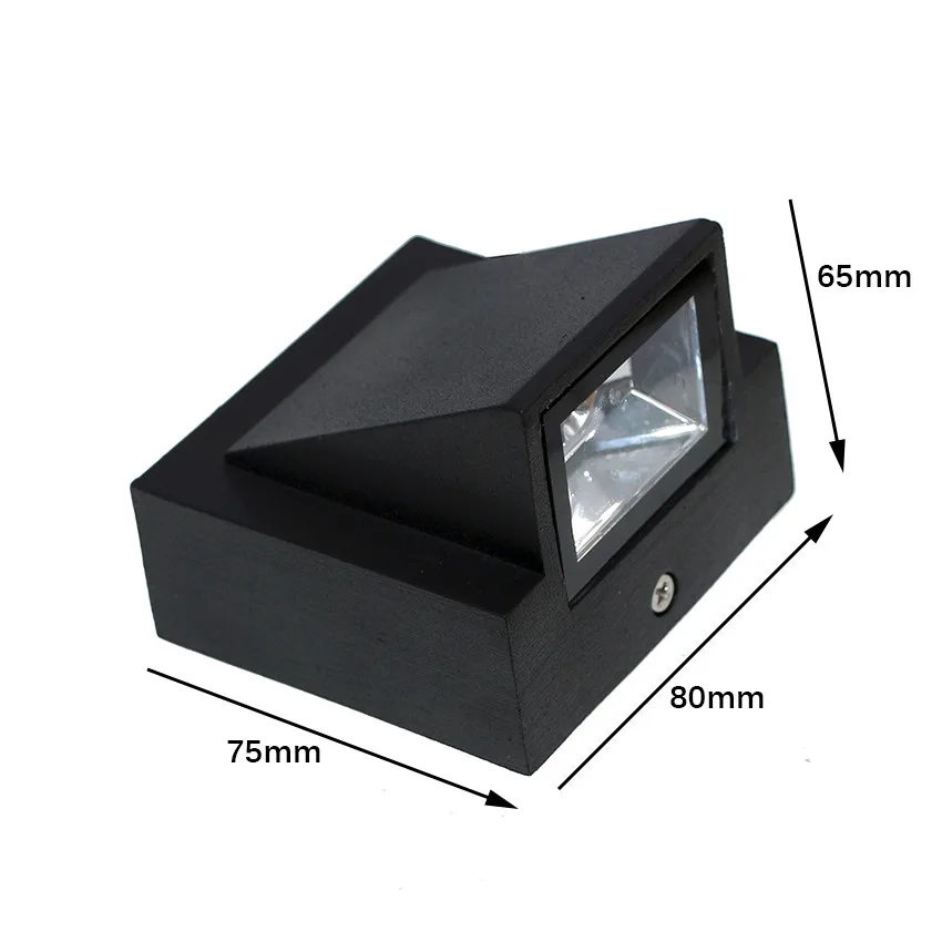 3W LED Wall Light Outdoor Waterproof IP65 Modern Indoor Lamps Living Room Porch Garden Lamp AC85-265V AT-01 | Лампы и освещение