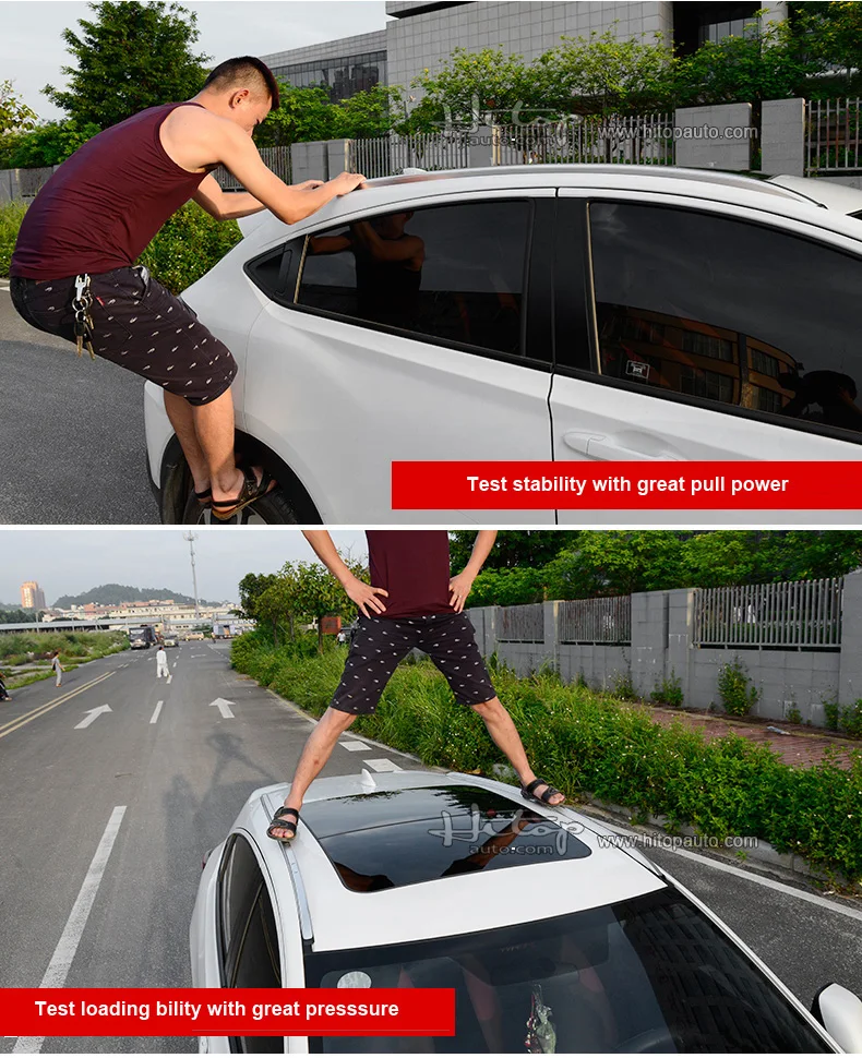 Фото Кровельный рельс для крыши для Honda HRV HR-V, другой дизайн, установка винтами вместо клея, не беспокойтесь о падении №3