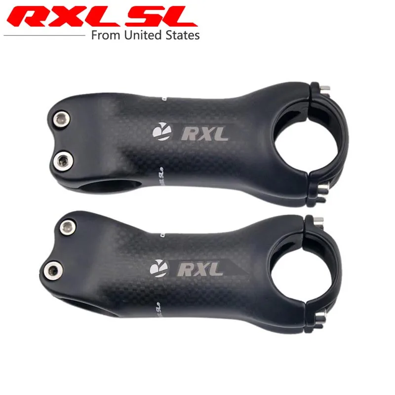 Велосипедные стебли RXL SL 31 8 мм велосипедный стержень углеродная дорога/MTB 3K матовые 6/17 градусов 70/80/90/100/110/120/130