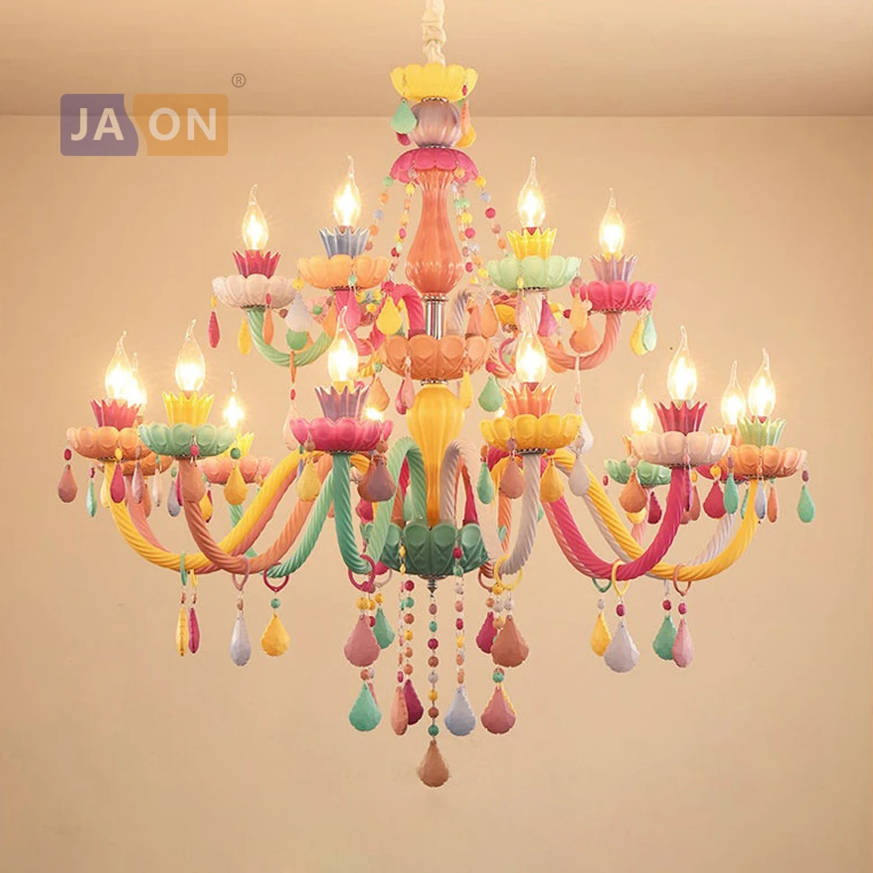 Светодиодный светильник e14 из закаленного железного стекла с кристаллами