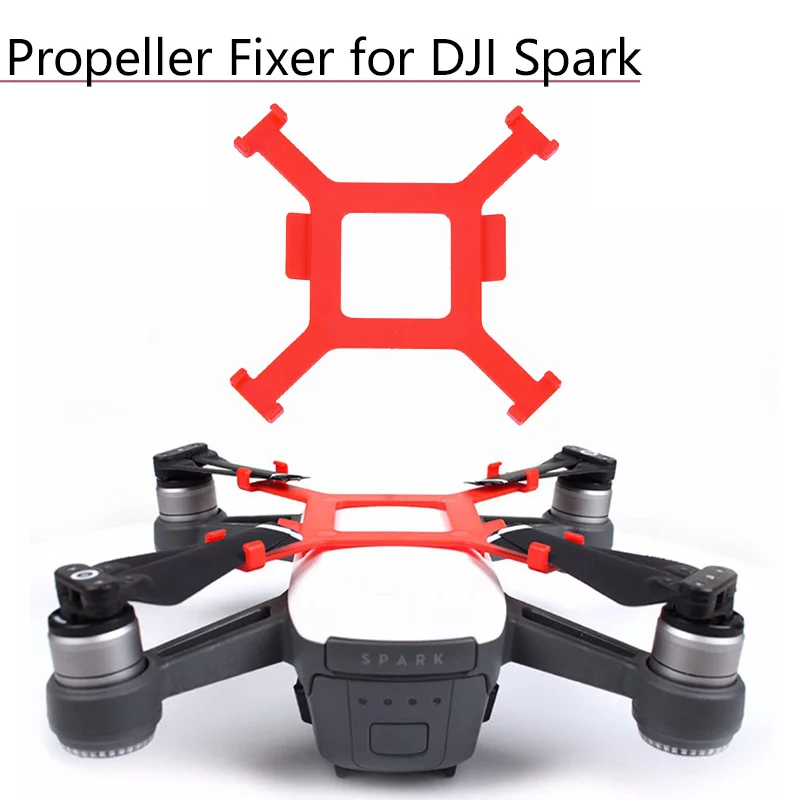 Крепление для пропеллера дрона защитный держатель лопасти фиксатор DJI Spark Camera Drone