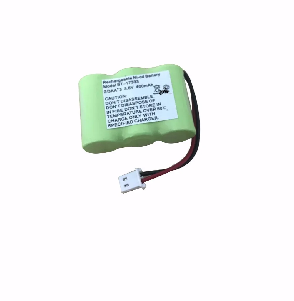 10 шт 3 6 V 400mAh NiMH беспроводная аккумуляторная батарея BT 17333 CPB9607 запасная деталь 163345