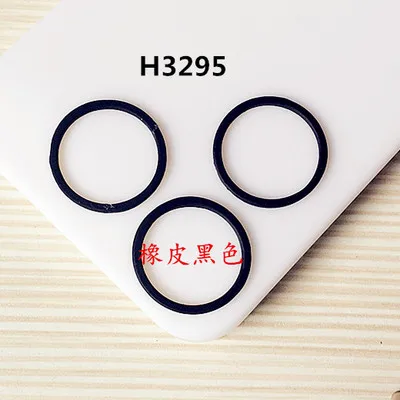 Оптовая продажа 100 шт. резиновые цвета искусственный сплав Hollwo Out круглые