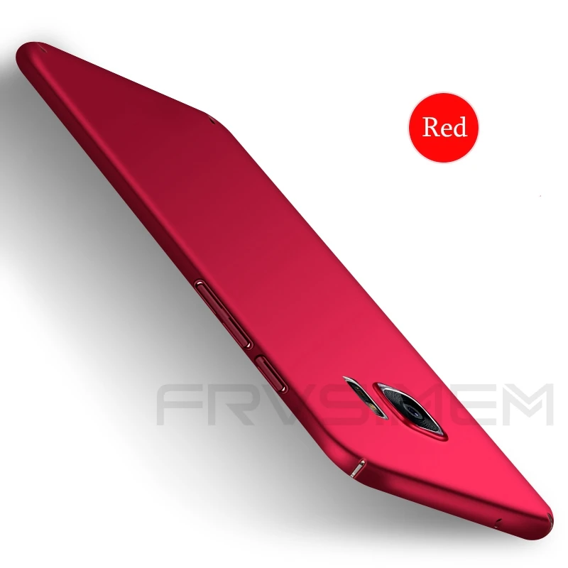 Твердый пластиковый чехол FRVSIMEM для Samsung Galaxy S5 S6 S7 Edge S8 S9 Plus A3 A5 2016 A7 J3 2017 J5 J7 J2 Prime Note 8