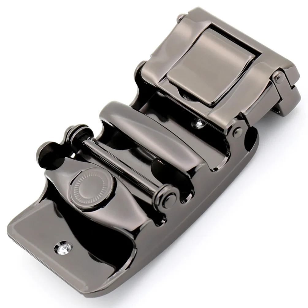 

FANGE men leather belt men belt automatic buckle high quality male Fashion jeans chain stretch solid luxury brand black FG3537