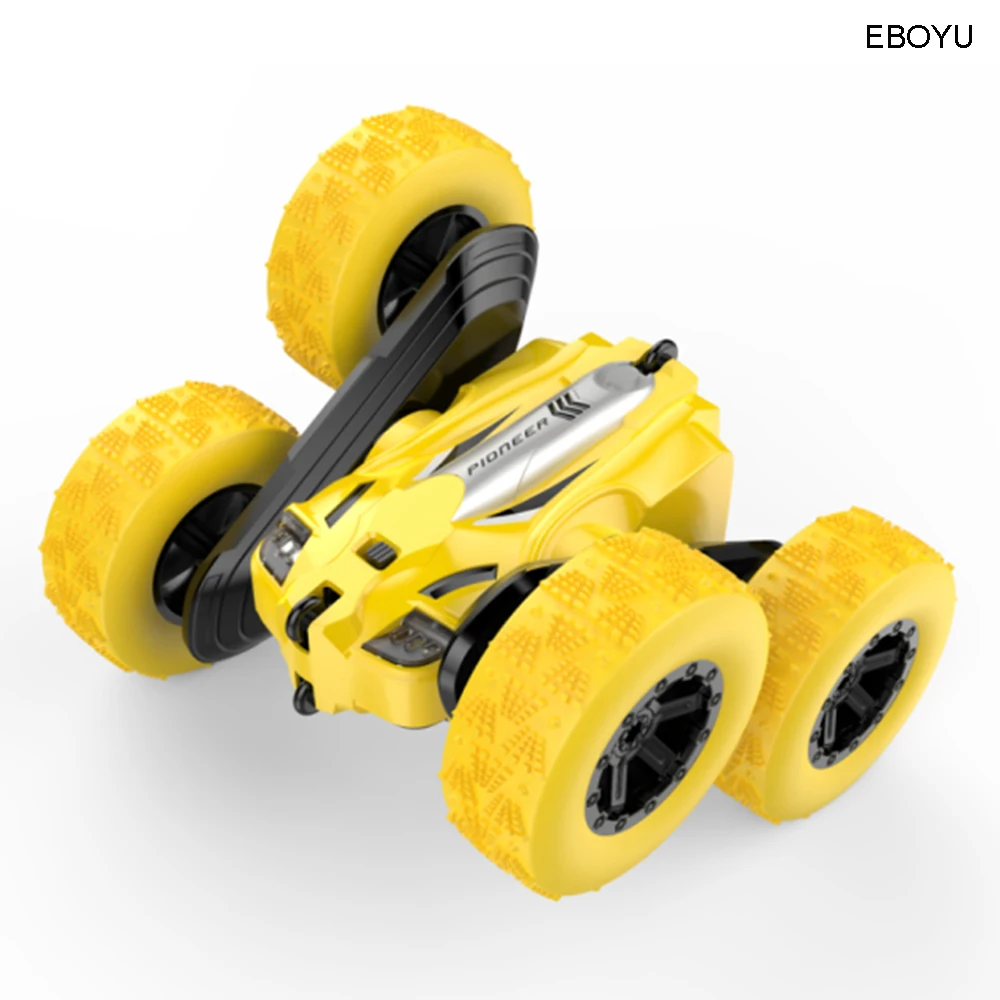 EBOYU C014 RC трюк автомобиль для детей и взрослых 4WD внедорожный автомобиль 2,4 ГГц транспортное средство с дистанционным управлением двухсторонний rtr-комплект Р/У Машинки Детские Подарочные игрушки