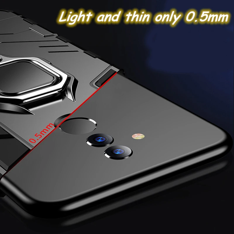 Ударопрочный чехол P20 Pro для Huawei Mate 20 lite P30 Nova 4 3 3i Honor Play 10 View 8X с держателем и