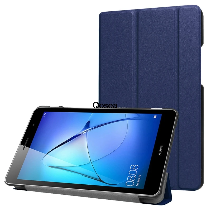 Роскошный чехол-подставка Qosea из искусственной кожи для huawei Mediapad T3 8,0 для huawei Mediapad T3 8 10 7 BG2-W09