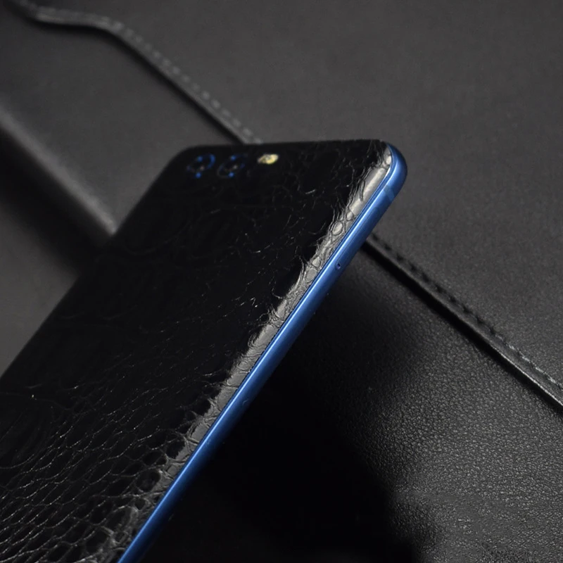 Задняя пленка из змеиной кожи крокодила для huawei Honor 9 декоративная Защитная