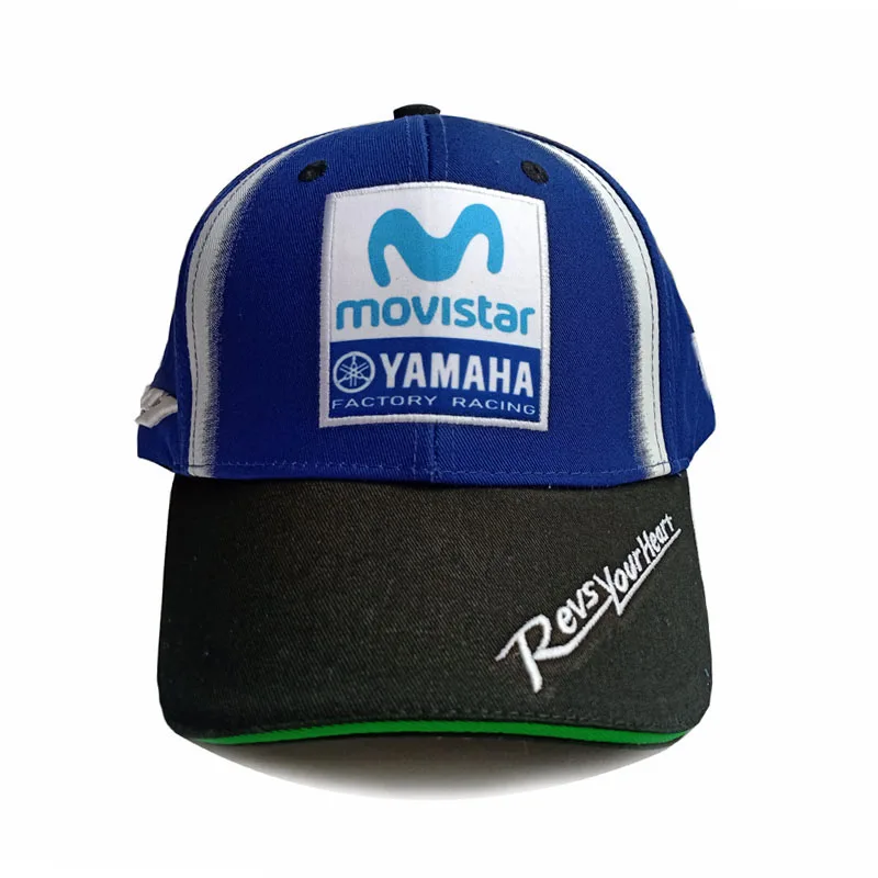 Blue 2 Новое поступление мотоциклетная бейсболка MOTO GP 3D вышитые F1 гоночные мужские и женские шляпы с застежкой сзади кепка высокого качества - Цвет: Blue 2