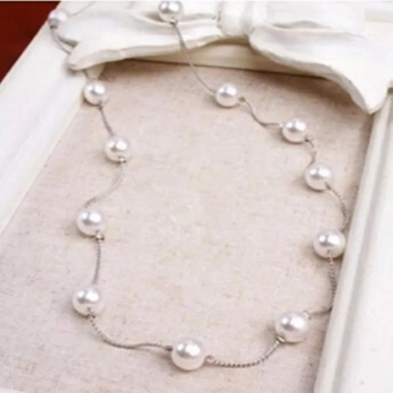 Корейские украшения декоративные аксессуары и ожерелье из дикого жемчуга для