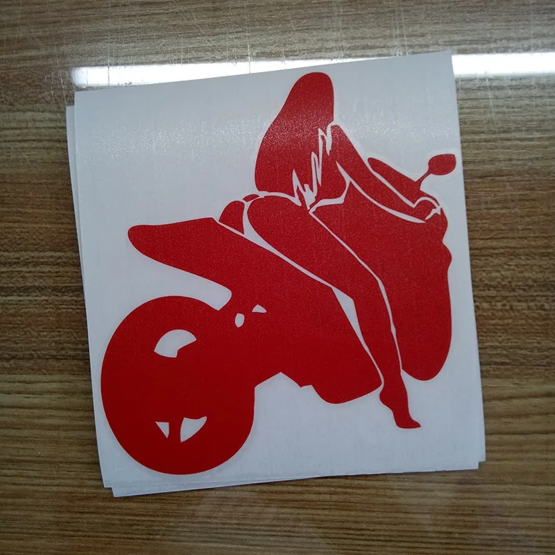 Сексуальная девушка Байкер светоотражающий водонепроницаемый виниловые