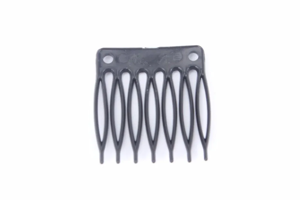 10 шт./лот Аксессуары для париков черные волосы по оптовой цене гребни прикрепить