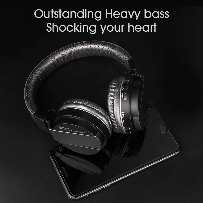 SYLLABLE BT86 Стерео Bluetooth наушники с шумоизоляцией Over-Ear V3.0 гарнитура для Android и iOS с микрофоном.