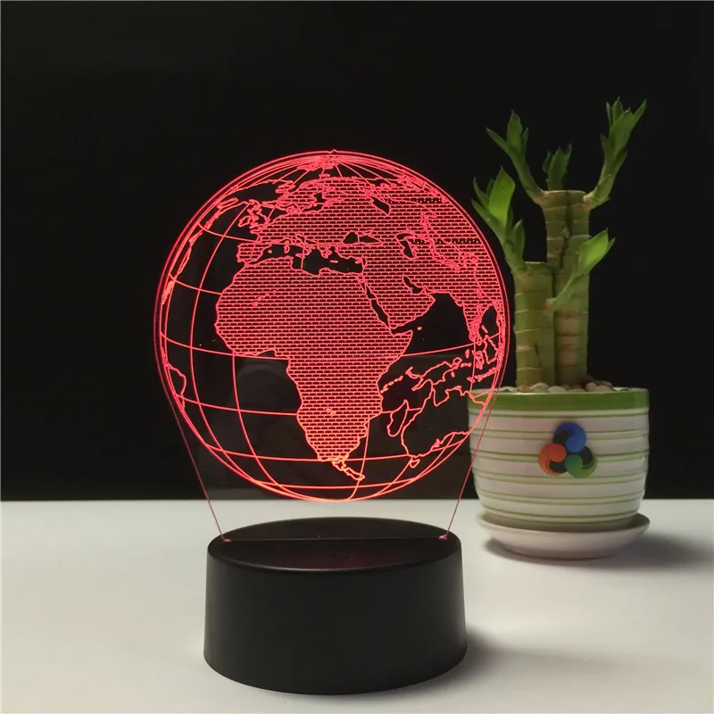 Современная настольная 3d лампа настольные лампы для гостиной детской комнаты