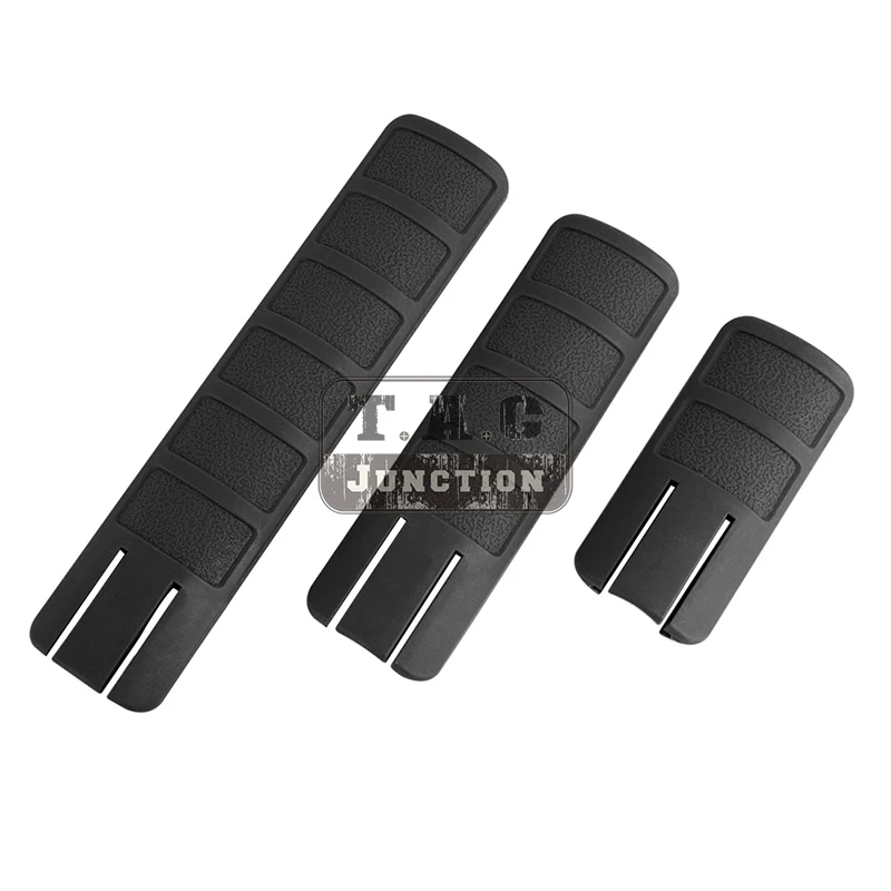 8 шт. в упаковке 20 мм Picatinny Weaver Rail Grip Cover панель Handguard протектор для Picatinny Weaver противоскользящая черная \ темная земля