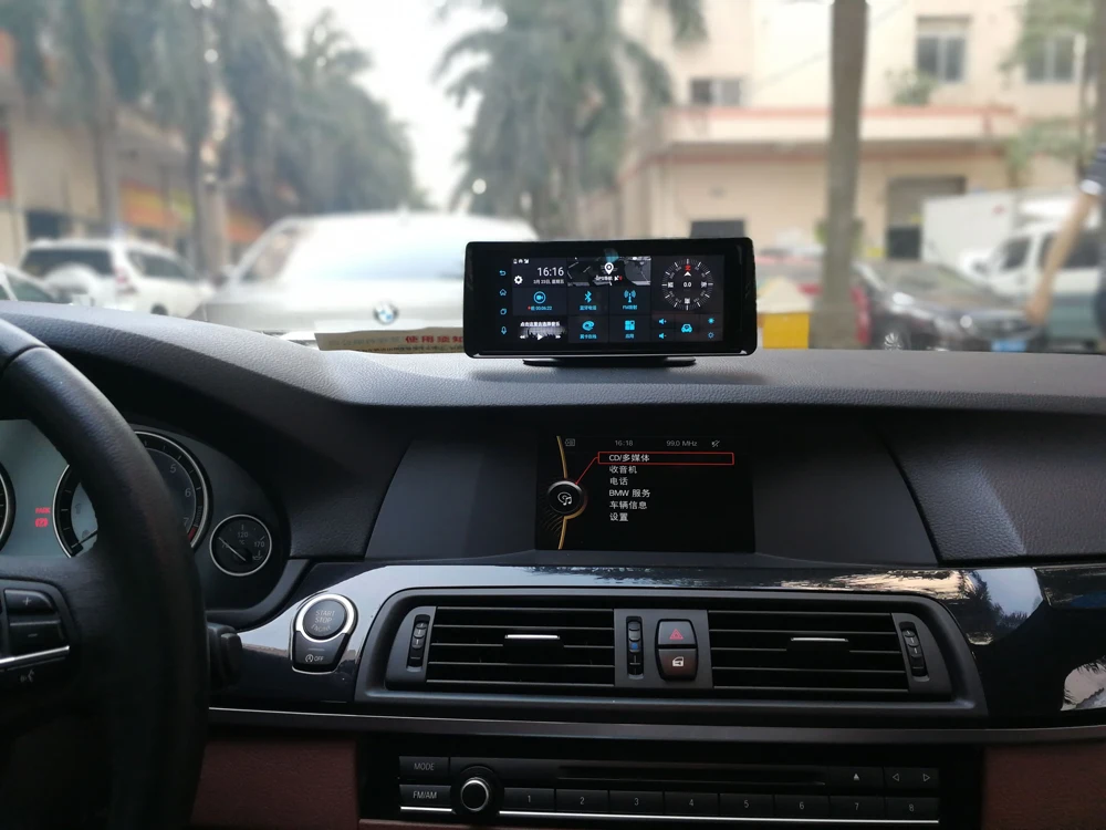 YAZH Новинка 6,86 дюймов Автомобильный видеорегистратор Камера gps навигация Android 5,0 на тире видео Поддержка резервного копирования camear опционально