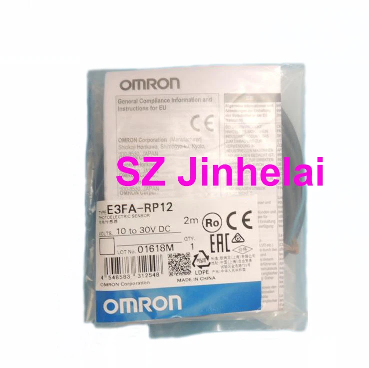 

OMRON E3FA-RP12 Authentic original Photoelectric switch 2M 10-30VDC