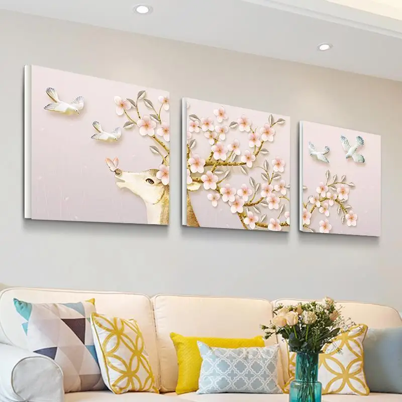 Picture Nordic Living Room Para El Cuadro Affiche Decoracion Hogar Moderno Wall Art And Print Poster Painting Calligraphy | Дом и сад