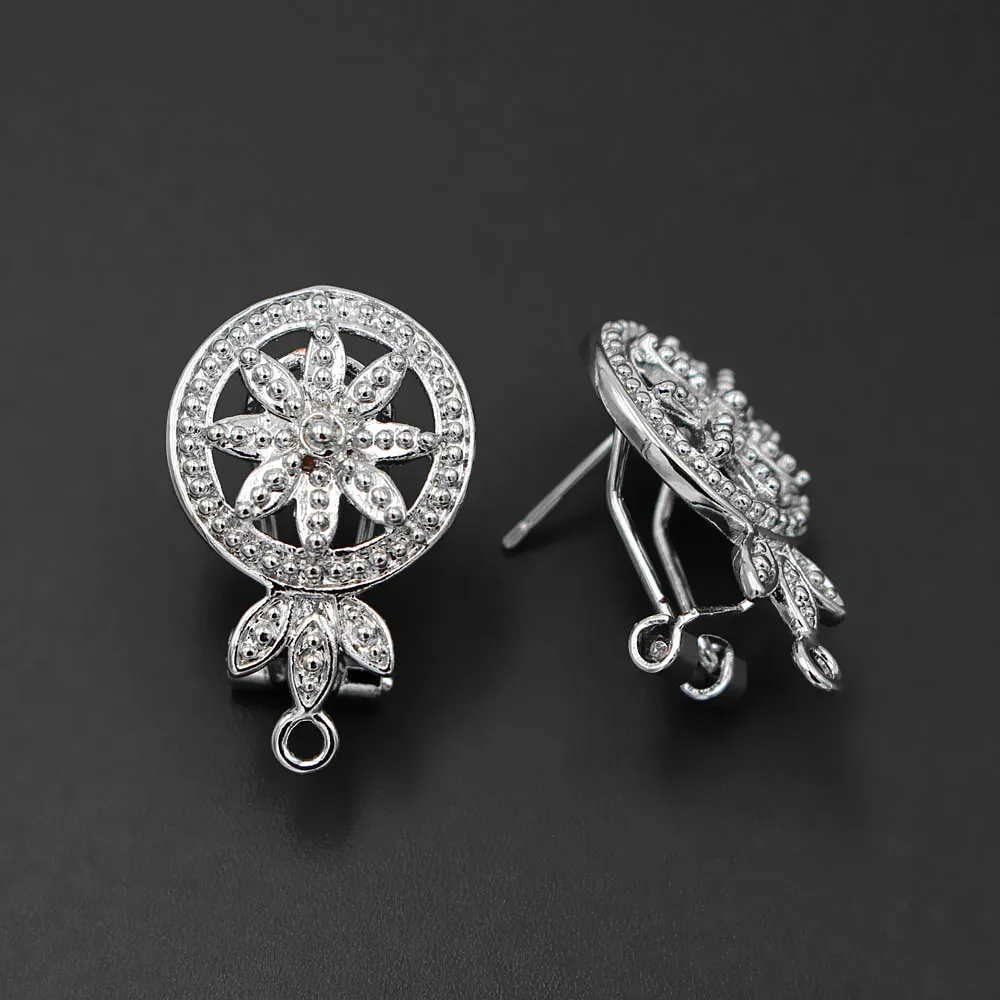 Африканские серьги застежки-петли филигранные круглые кольца Чили Дубай женские