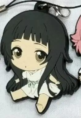 Sword Art Online Юки Асуна Kirigaya Suguha Ayano Keiko японский резиновый брелок для мобильного телефона D150 - Цвет: 7