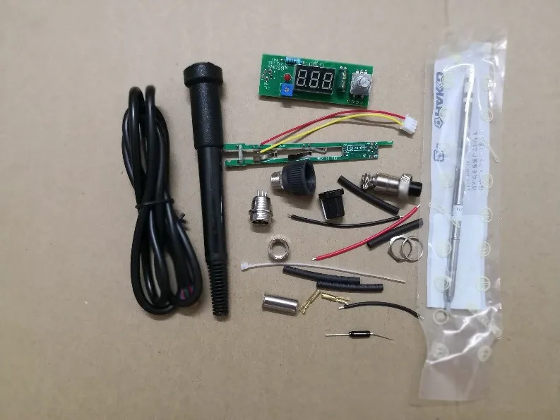 LIXF Цифровой паяльник станция контроллер температуры наборы для HAKKO T12 ручка |