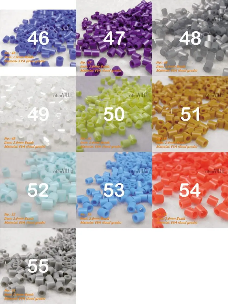 Мягкие гибкие мини шарики 2014: 46 2 6 мм 100% гарантия качества|beads free shipping|beads beadsbeads perler