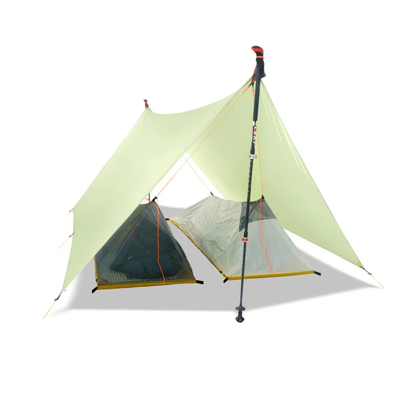 Только 450 г 20D силиконовый нейлоновый тент для Дождя Брезент укрытие для кемпинга укрытия от солнца и солнца для пляжного пикника