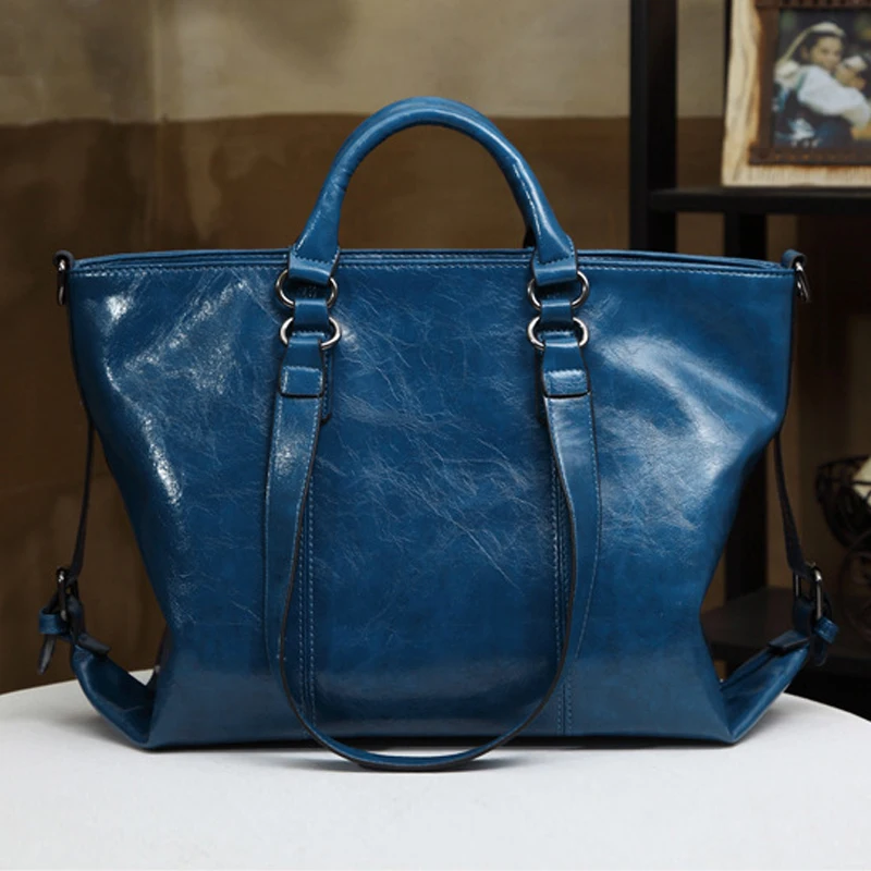 2018 новые женские Повседневное большой Женская кожаная обувь Стиль сумки на плечо