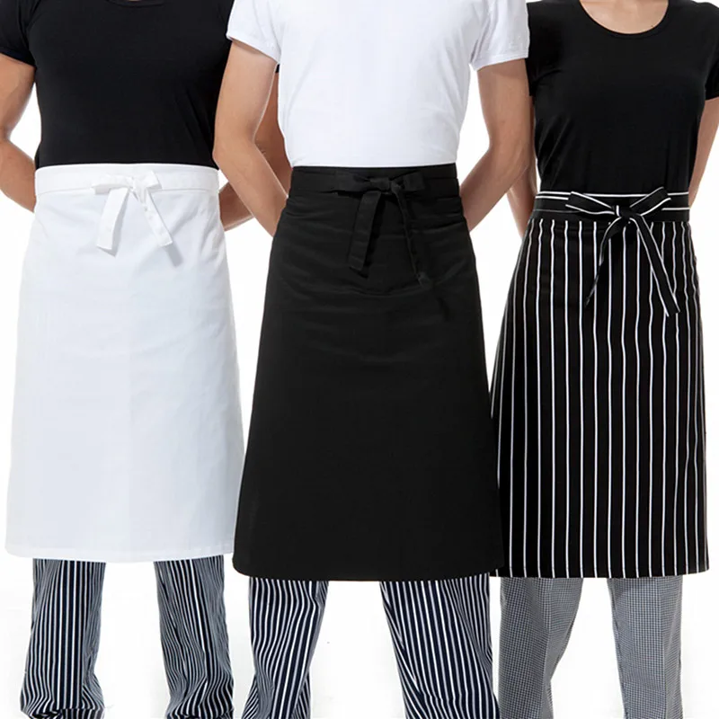(5 pcs get 10%off)Man/woman chef aprons coffee sho restaurant hotel bakery pizza shop juice bar waiter apron pinafore | Тематическая