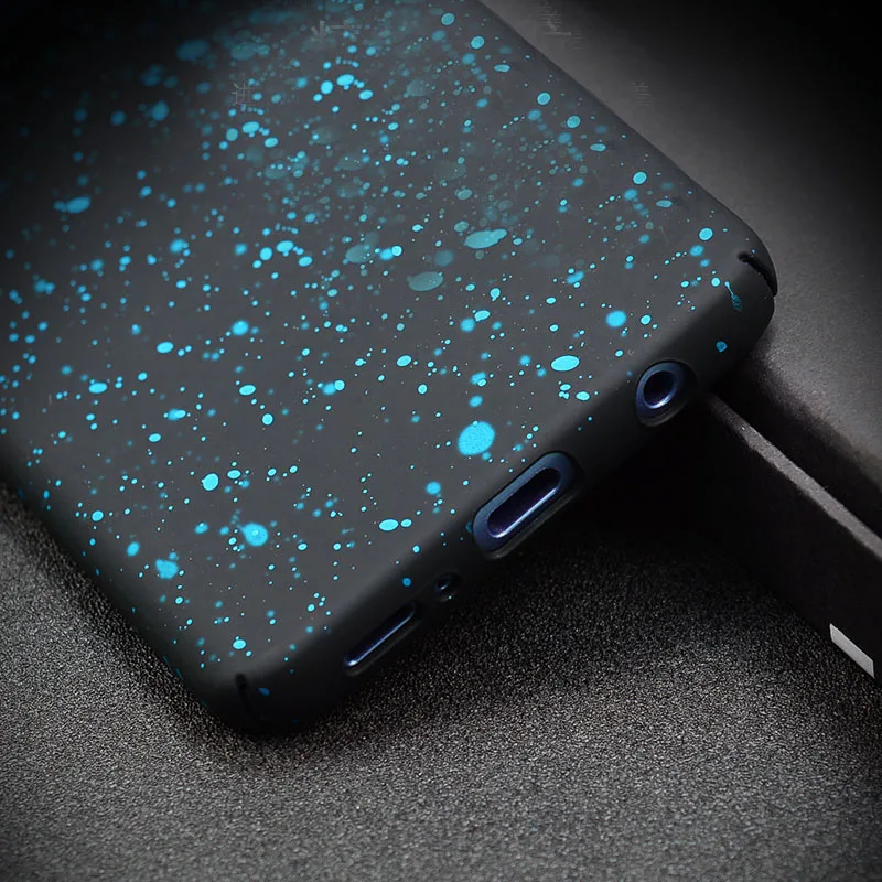 YueTuo 3d bling glitter matte luxury hard phone back thin full etui coque cover case for samsung galaxy S9 Plus S 9 S9plus |
