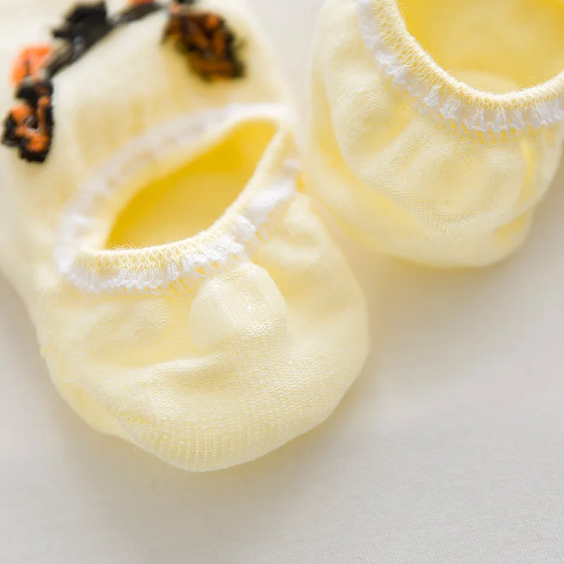 5 Pairs Women Sock Slippers Candy Color Socks Animals Cartoon Short Boat Breathable Casual Cute Girl Funny Calcetines | Женская одежда